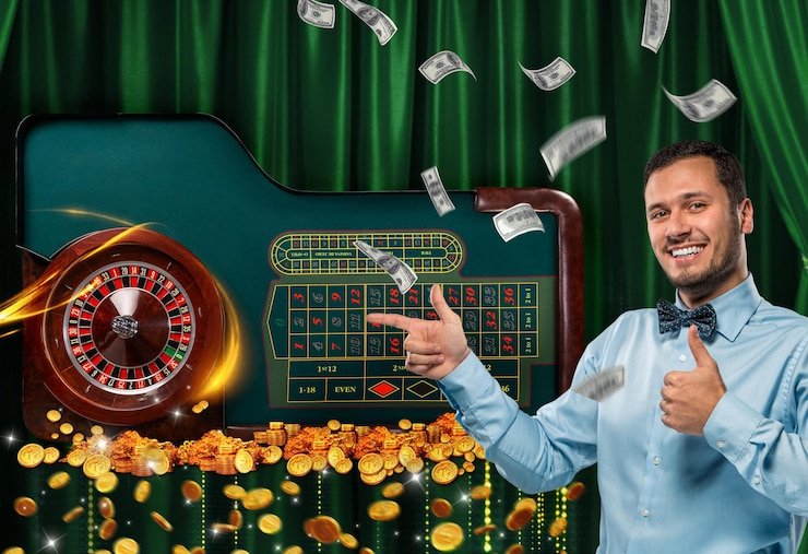 Slot machine games featuring Double Fortune and Jewel Rush themes with vibrant graphics
