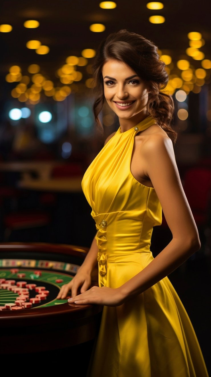 Mobile gameplay of Double Fortune on smartphone showing touch controls and betting options